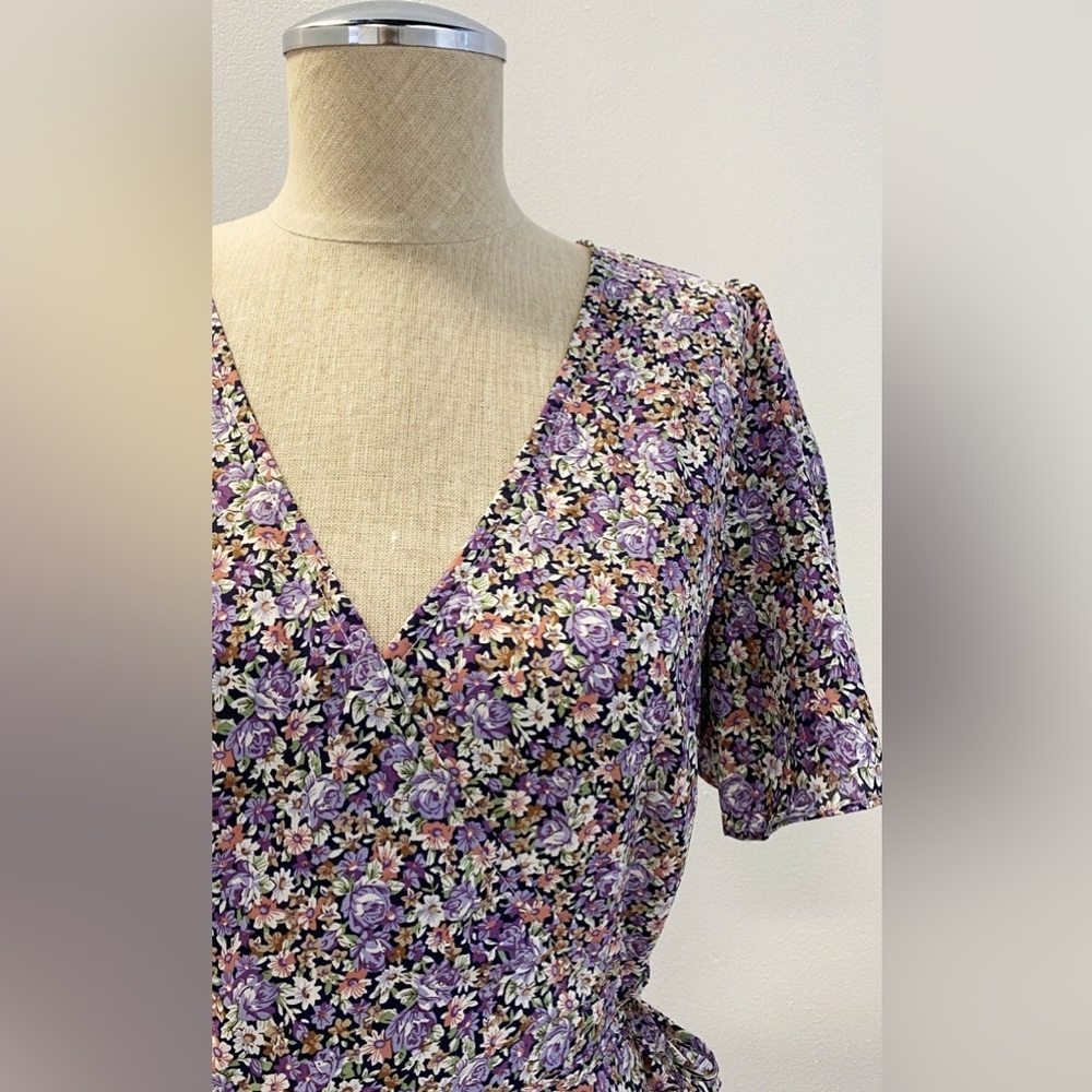 Pink Martini Purple and White Maxi Sundress - Picture 3 of 6